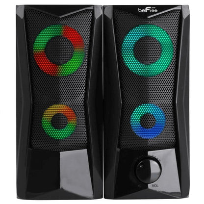 beFree Sound Dual Computer Gaming Speakers