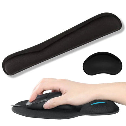 Ergonomic Mouse Pad with Wrist Rest - Non-Slip Base for Office & Gaming