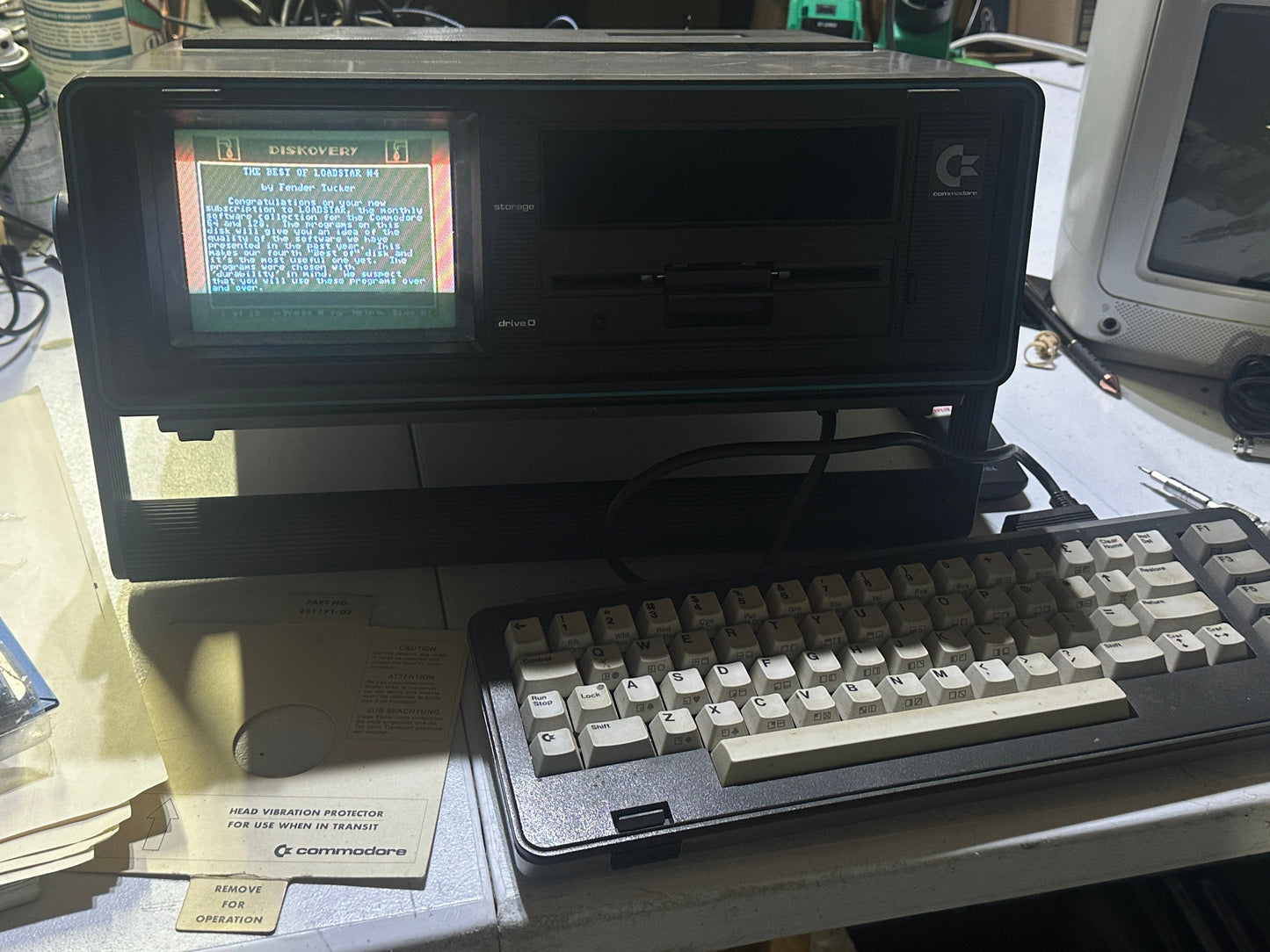 Commodore SX-64 Executive Computer Video Game System