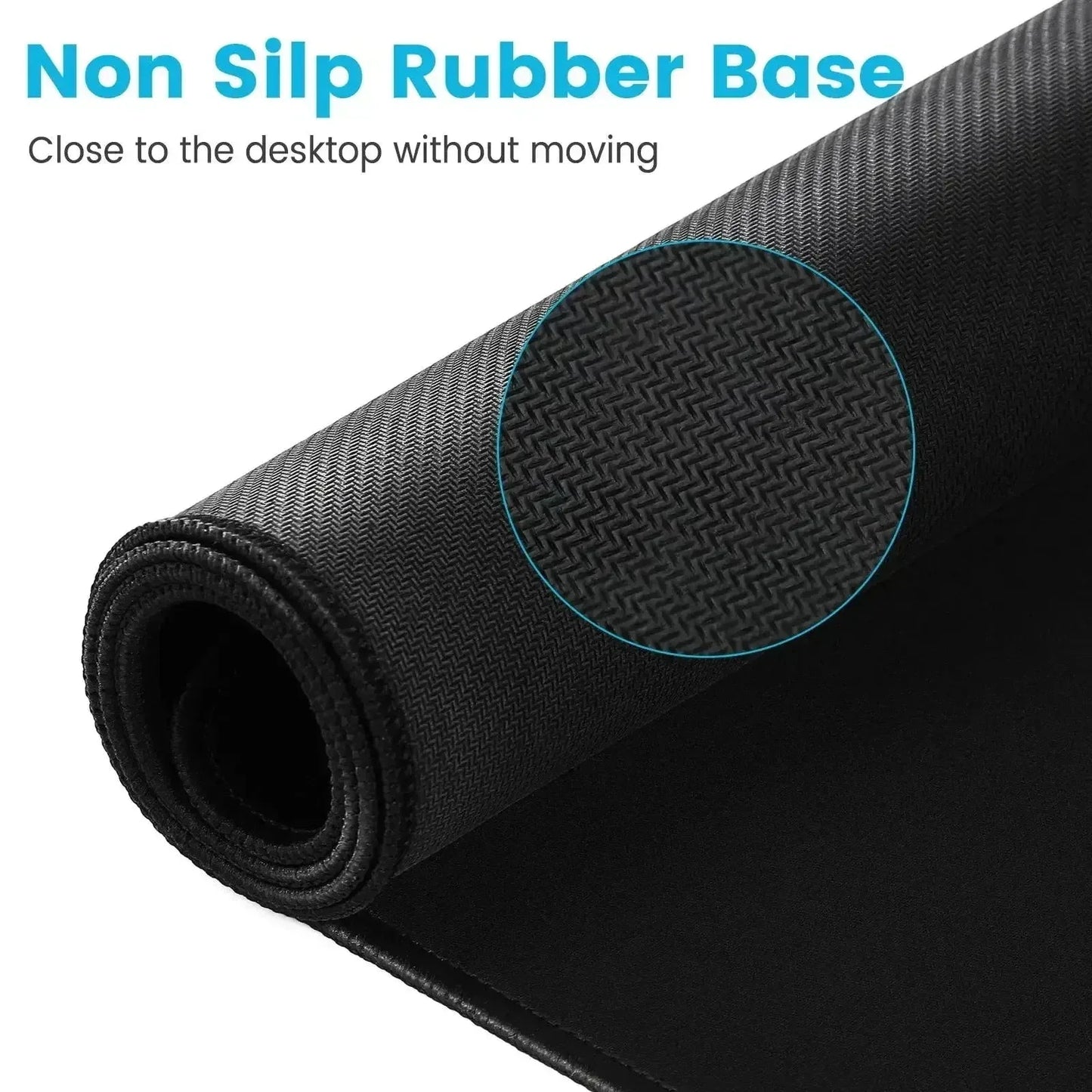 Large Non-Slip Gaming Mouse Pad - Smooth Surface & Durable Edges