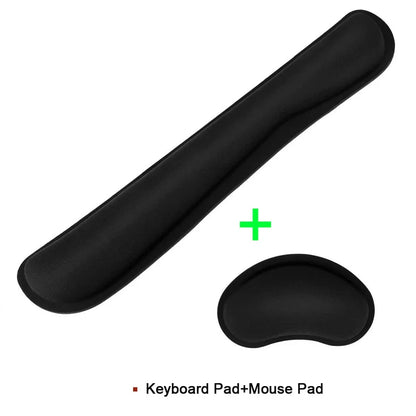 Ergonomic Mouse Pad with Wrist Rest - Non-Slip Base for Office & Gaming