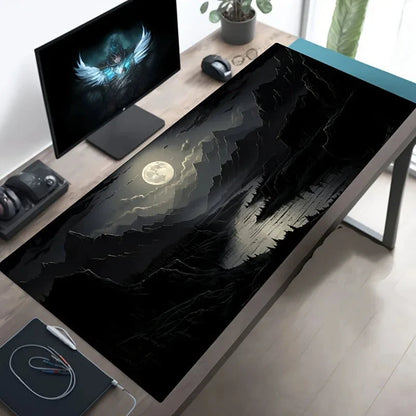 Large Non-Slip Gaming Mouse Pad - Smooth Surface & Durable Edges